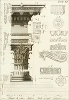 An illustration from Monumenti di fabbriche antiche estratti dai disegni dei piu celebri autori (1796)