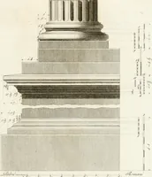 An illustration from Monumenti di fabbriche antiche estratti dai disegni dei piu celebri autori (1796)