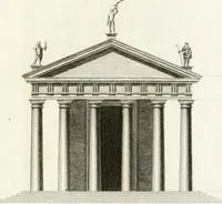 An illustration from Monumenti di fabbriche antiche estratti dai disegni dei piu celebri autori (1796)