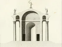 An illustration from Monumenti di fabbriche antiche estratti dai disegni dei piu celebri autori (1796)