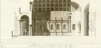 An illustration from Monumenti di fabbriche antiche estratti dai disegni dei piu celebri autori (1796)