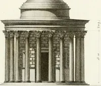 An illustration from Monumenti di fabbriche antiche estratti dai disegni dei piu celebri autori (1796)