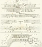 An illustration from Monumenti di fabbriche antiche estratti dai disegni dei piu celebri autori (1796)