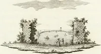 An illustration from Monumenti di fabbriche antiche estratti dai disegni dei piu celebri autori (1796)
