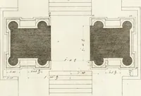An illustration from Monumenti di fabbriche antiche estratti dai disegni dei piu celebri autori (1796)