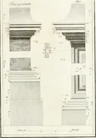 An illustration from Monumenti di fabbriche antiche estratti dai disegni dei piu celebri autori (1796)