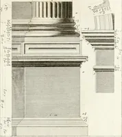 An illustration from Monumenti di fabbriche antiche estratti dai disegni dei piu celebri autori (1796)