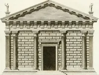 An illustration from Monumenti di fabbriche antiche estratti dai disegni dei piu celebri autori (1796)