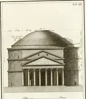 An illustration from Monumenti di fabbriche antiche estratti dai disegni dei piu celebri autori (1796)