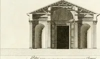 An illustration from Monumenti di fabbriche antiche estratti dai disegni dei piu celebri autori (1796)