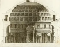 An illustration from Monumenti di fabbriche antiche estratti dai disegni dei piu celebri autori (1796)