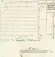 An illustration from Monumenti di fabbriche antiche estratti dai disegni dei piu celebri autori (1796)