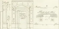 An illustration from Monumenti di fabbriche antiche estratti dai disegni dei piu celebri autori (1796)
