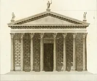 An illustration from Monumenti di fabbriche antiche estratti dai disegni dei piu celebri autori (1796)
