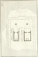 An illustration from Monumenti di fabbriche antiche estratti dai disegni dei piu celebri autori (1796)