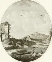 An illustration from Monumenti di fabbriche antiche estratti dai disegni dei piu celebri autori (1796)