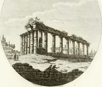 An illustration from Monumenti di fabbriche antiche estratti dai disegni dei piu celebri autori (1796)