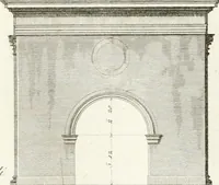An illustration from Monumenti di fabbriche antiche estratti dai disegni dei piu celebri autori (1796)