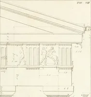 An illustration from Monumenti di fabbriche antiche estratti dai disegni dei piu celebri autori (1796)