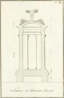 An illustration from Monumenti di fabbriche antiche estratti dai disegni dei piu celebri autori (1796)
