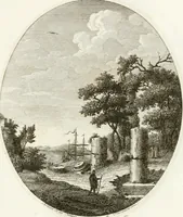 An illustration from Monumenti di fabbriche antiche estratti dai disegni dei piu celebri autori (1796)