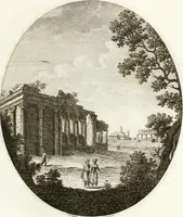 An illustration from Monumenti di fabbriche antiche estratti dai disegni dei piu celebri autori (1796)