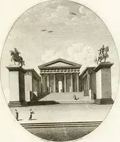 An illustration from Monumenti di fabbriche antiche estratti dai disegni dei piu celebri autori (1796)