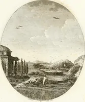 An illustration from Monumenti di fabbriche antiche estratti dai disegni dei piu celebri autori (1796)