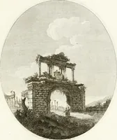 An illustration from Monumenti di fabbriche antiche estratti dai disegni dei piu celebri autori (1796)