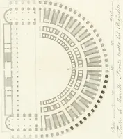 An illustration from Monumenti di fabbriche antiche estratti dai disegni dei piu celebri autori (1796)