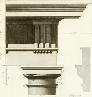 An illustration from Monumenti di fabbriche antiche estratti dai disegni dei piu celebri autori (1796)