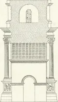 An illustration from Monumenti di fabbriche antiche estratti dai disegni dei piu celebri autori (1796)