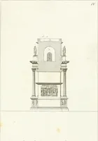 An illustration from Monumenti di fabbriche antiche estratti dai disegni dei piu celebri autori (1796)