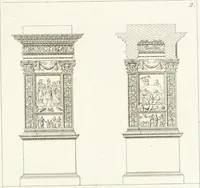 An illustration from Monumenti di fabbriche antiche estratti dai disegni dei piu celebri autori (1796)