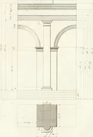 An illustration from Monumenti di fabbriche antiche estratti dai disegni dei piu celebri autori (1796)