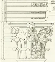 An illustration from Monumenti di fabbriche antiche estratti dai disegni dei piu celebri autori (1796)
