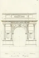 An illustration from Monumenti di fabbriche antiche estratti dai disegni dei piu celebri autori (1796)
