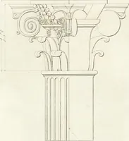 An illustration from Monumenti di fabbriche antiche estratti dai disegni dei piu celebri autori (1796)