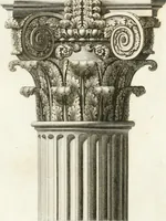 An illustration from Monumenti di fabbriche antiche estratti dai disegni dei piu celebri autori (1796)