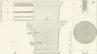 An illustration from Monumenti di fabbriche antiche estratti dai disegni dei piu celebri autori (1796)