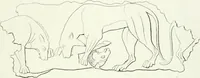 An illustration from Monumenti etruschi o di etrusco nome (1821)