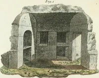 An illustration from Monumenti etruschi o di etrusco nome (1821)