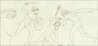 An illustration from Monumenti etruschi o di etrusco nome (1821)