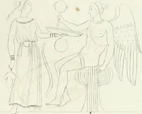 An illustration from Monumenti etruschi o di etrusco nome (1821)