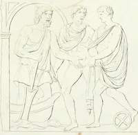 An illustration from Monumenti etruschi o di etrusco nome (1821)