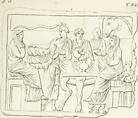 An illustration from Monumenti etruschi o di etrusco nome (1821)