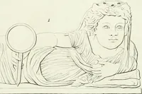 An illustration from Monumenti etruschi o di etrusco nome (1821)