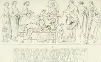 An illustration from Monumenti etruschi o di etrusco nome (1821)