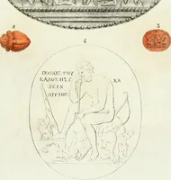 An illustration from Monumenti etruschi o di etrusco nome (1821)