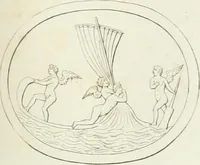 An illustration from Monumenti etruschi o di etrusco nome (1821)